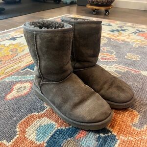 UGG Classic Gray Shearling Boots
